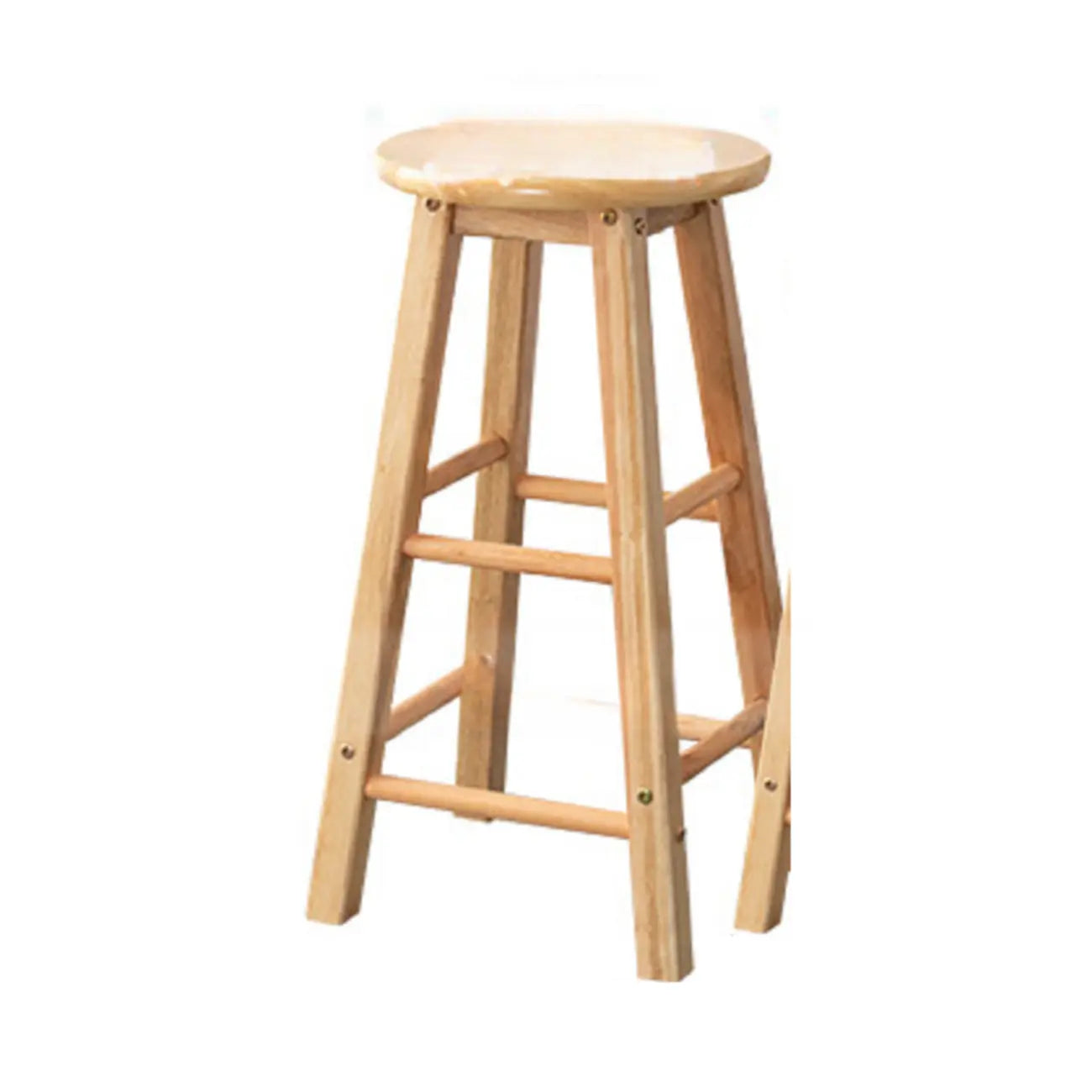 Tabourets de bar modernes en bois, hauteur comptoir