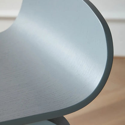 Tabourets de bar minimalistes en bois avec repose-pieds pour la cuisine