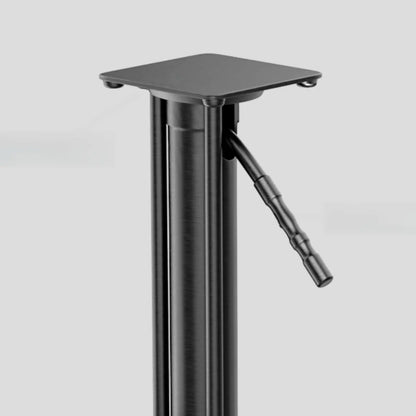 Tabourets de bar modernes en cuir réglables avec repose-pieds pour cuisine