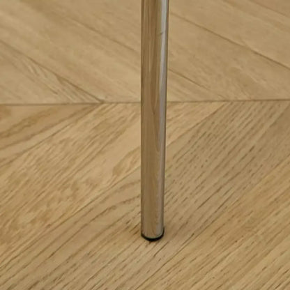 Tabourets de bar industriels en bois avec structure métallique et dossier