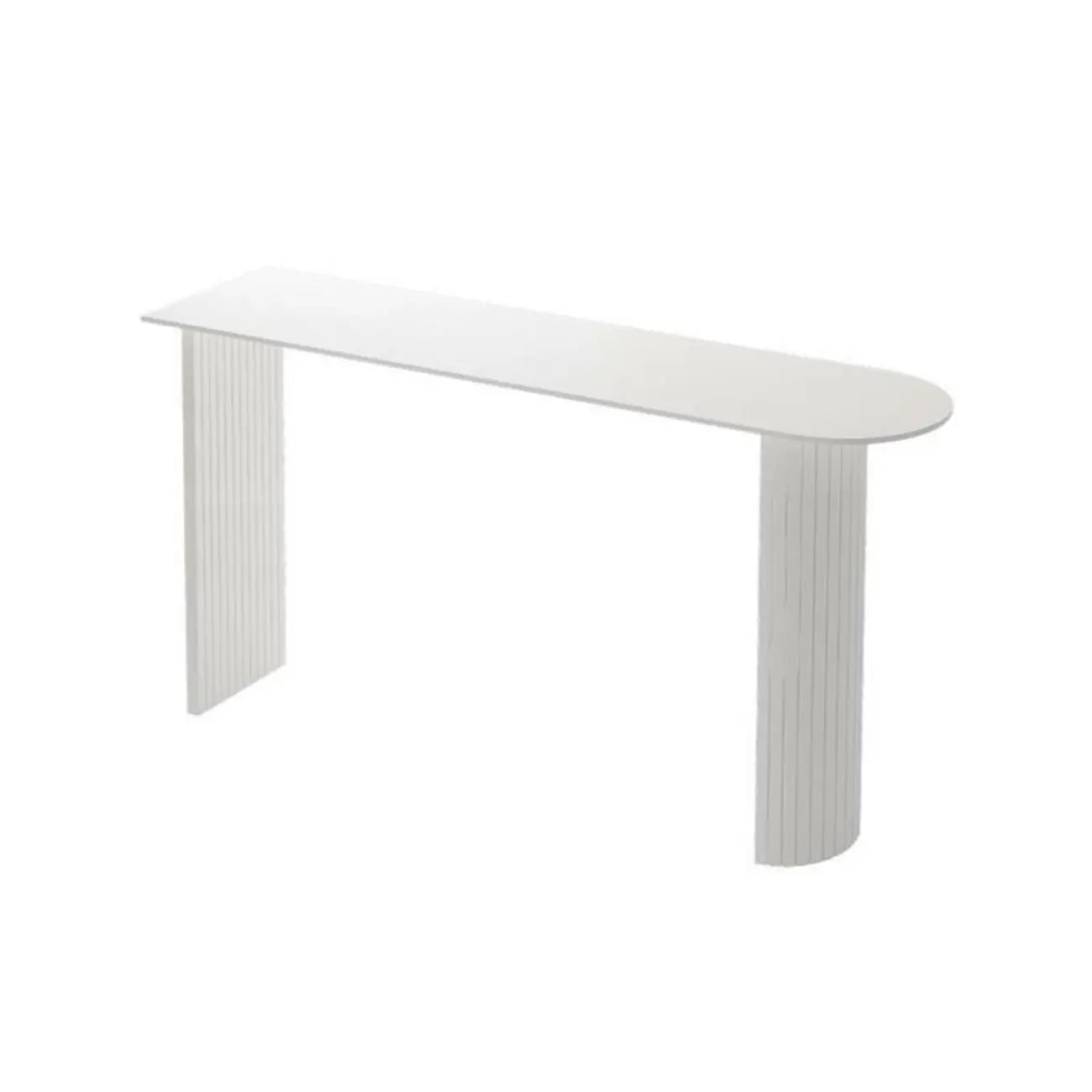 Table de bar moderne avec plateau en marbre et cadre géométrique pour les repas