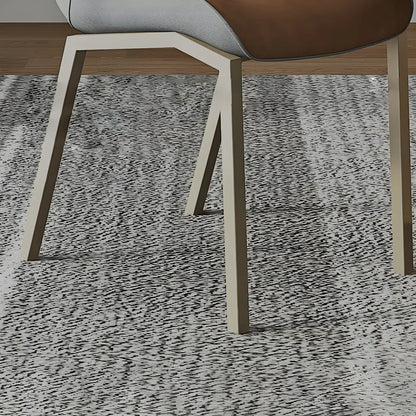 Chaise de salle à manger rembourrée en similicuir camel avec pieds en métal