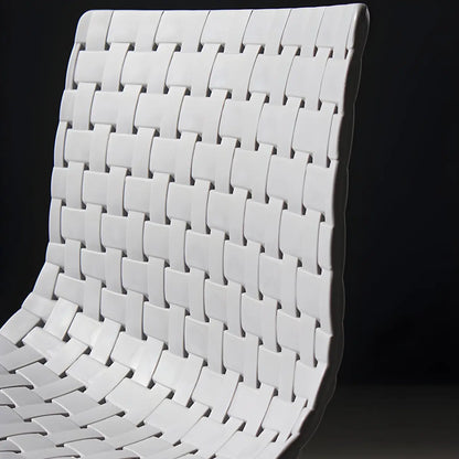 Tabourets de bar pivotants et réglables modernes en rotin synthétique à assise carrée