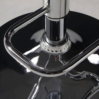 Tabourets de bar pivotants et réglables modernes en rotin synthétique à assise carrée