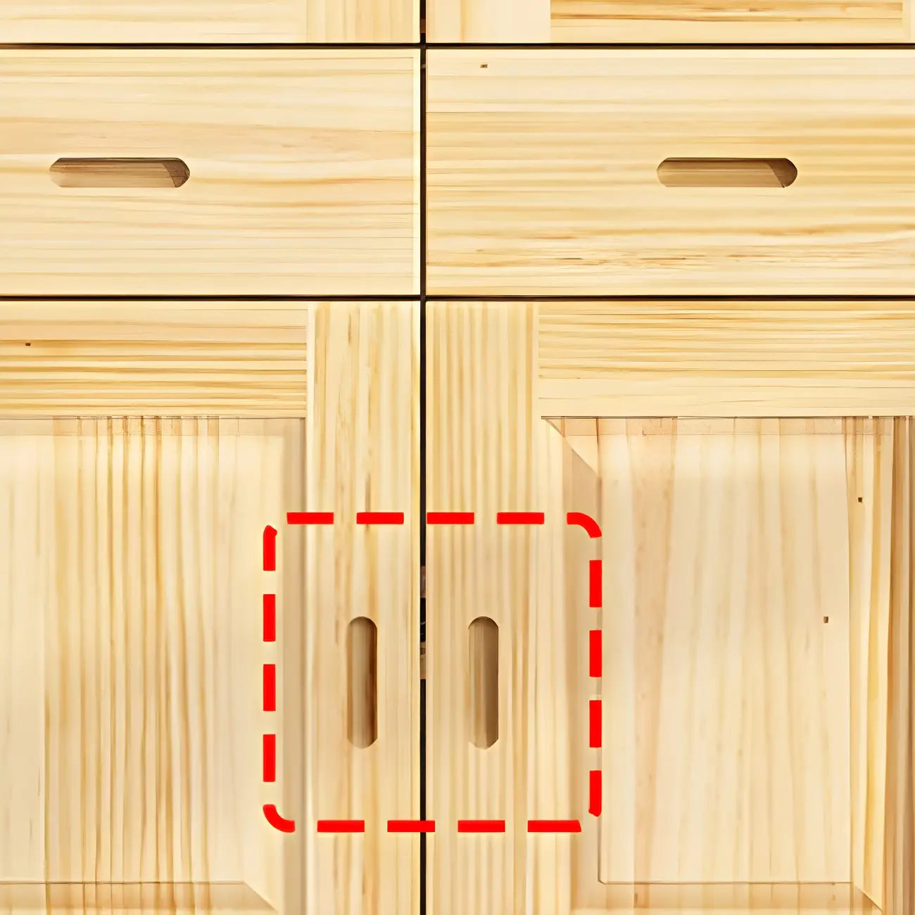 Bibliothèque de rangement antique en bois à 5 niveaux avec portes vitrées