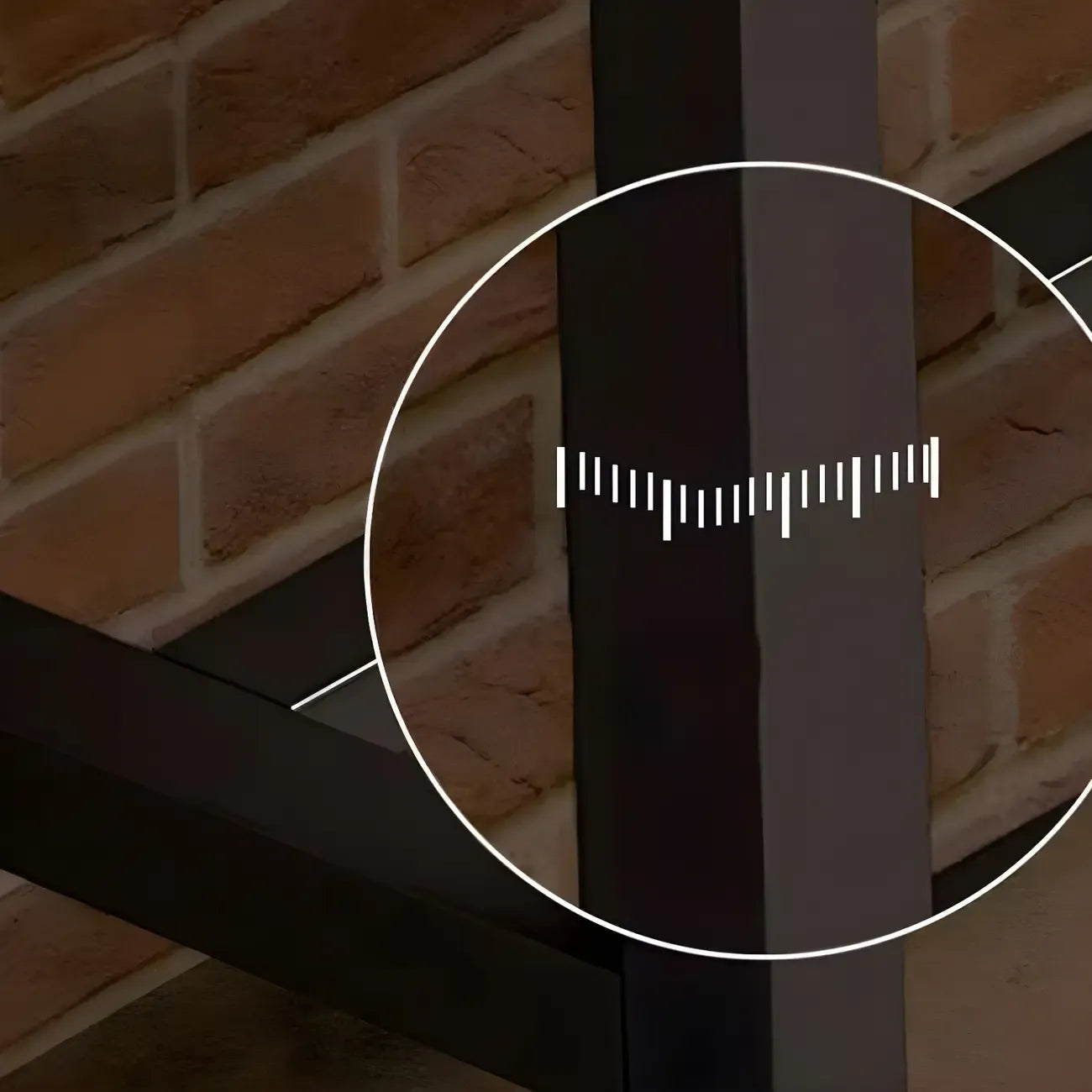 Table de bar rectangulaire longue en bois brun