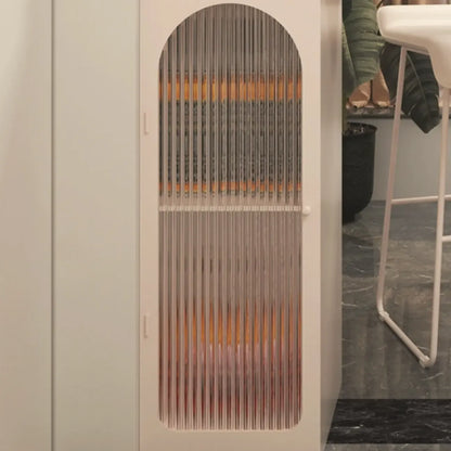 Tables de bar modernes en pierre et métal à double piédestal avec rangement intégré