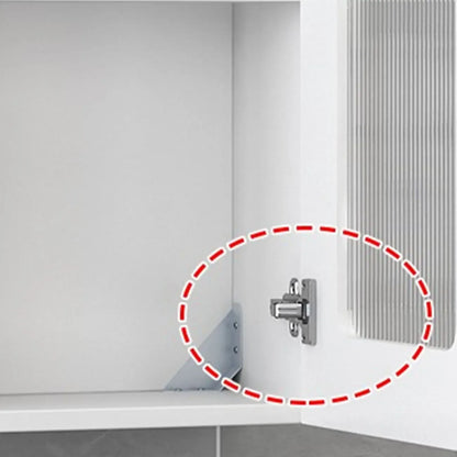 Vitrine moderne et simple en bois avec porte en verre flottante