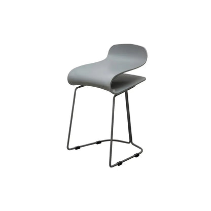 Tabouret de bar haut de comptoir élégant et durable en acrylique, sans dossier