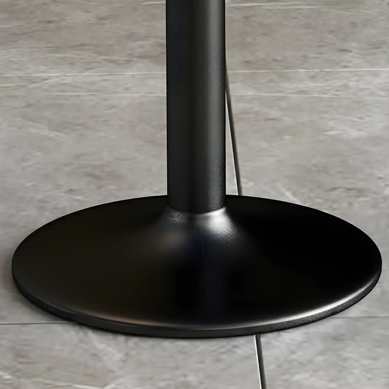 Tabouret de bar pivotant et réglable en métal et acrylique transparent élégant