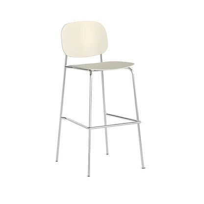 Tabourets de bar modernes en métal et acrylique, hauteur comptoir