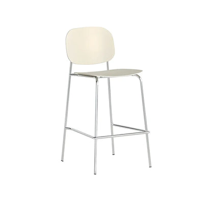 Tabourets de bar modernes en métal et acrylique, hauteur comptoir