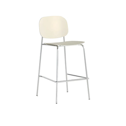 Tabourets de bar modernes en métal et acrylique, hauteur comptoir