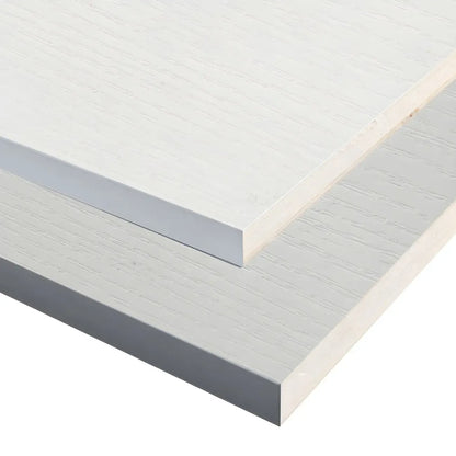 Bibliothèque murale cubique en bois blanc