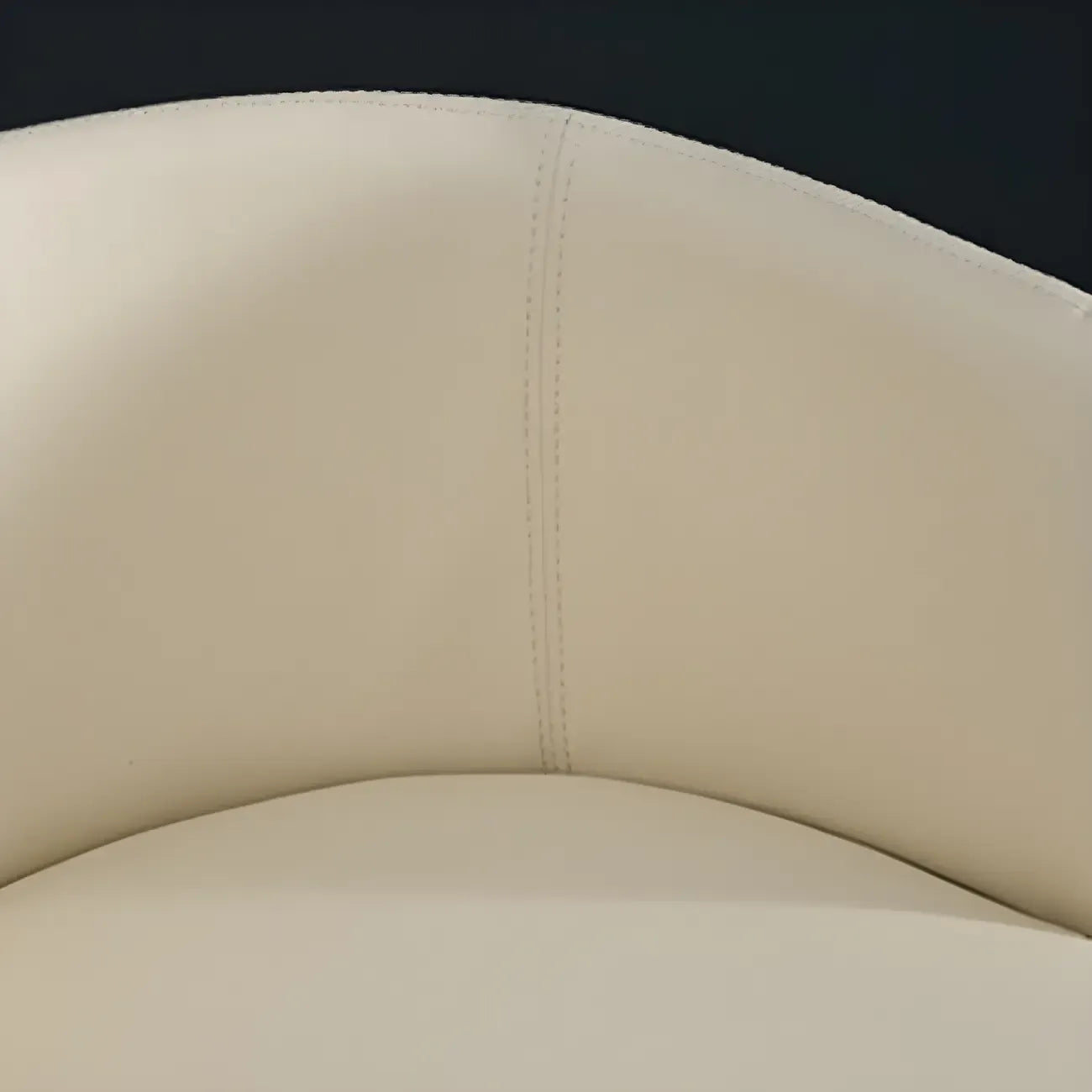 Tabourets de bar hauts à oreilles en similicuir de type seau