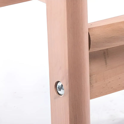 Tabouret de bar élégant à dossier bas en similicuir