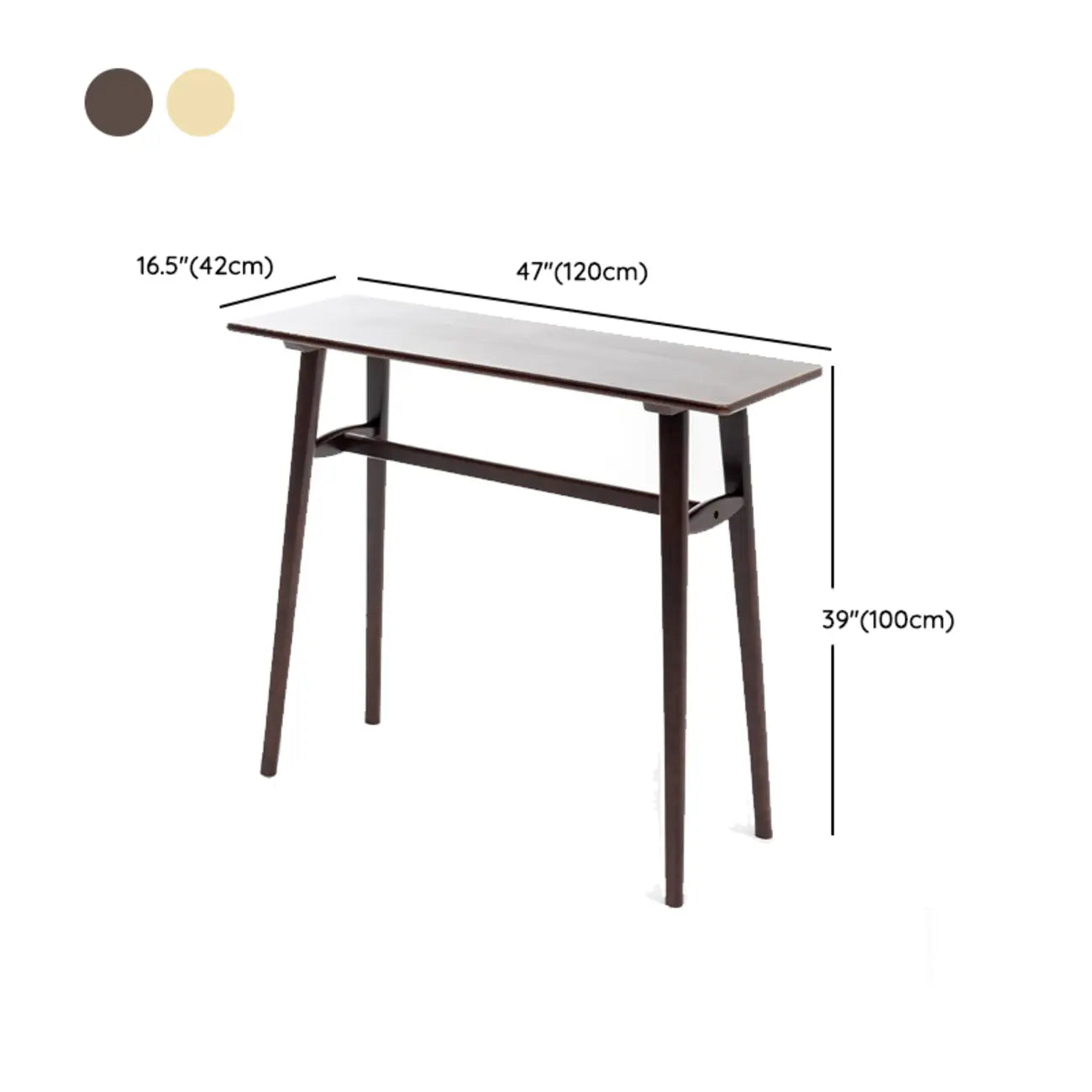 Table haute de bar scandinave en bois aux formes libres pour salle à manger
