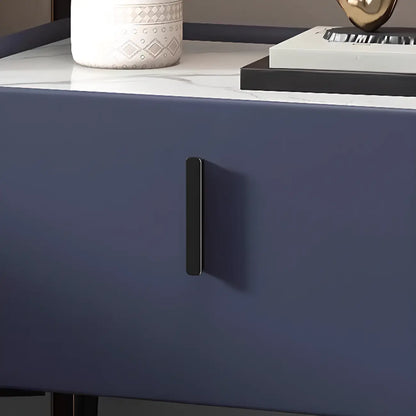Table de chevet étroite moderne avec tiroir