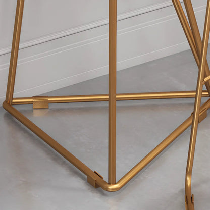 Tables de bar fixes en bois finition naturelle glamour