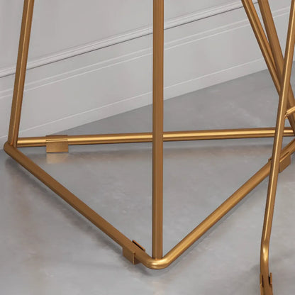 Tables de bar fixes en bois finition naturelle glamour