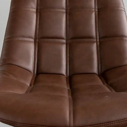 Tabourets de bar pivotants et réglables en similicuir glamour