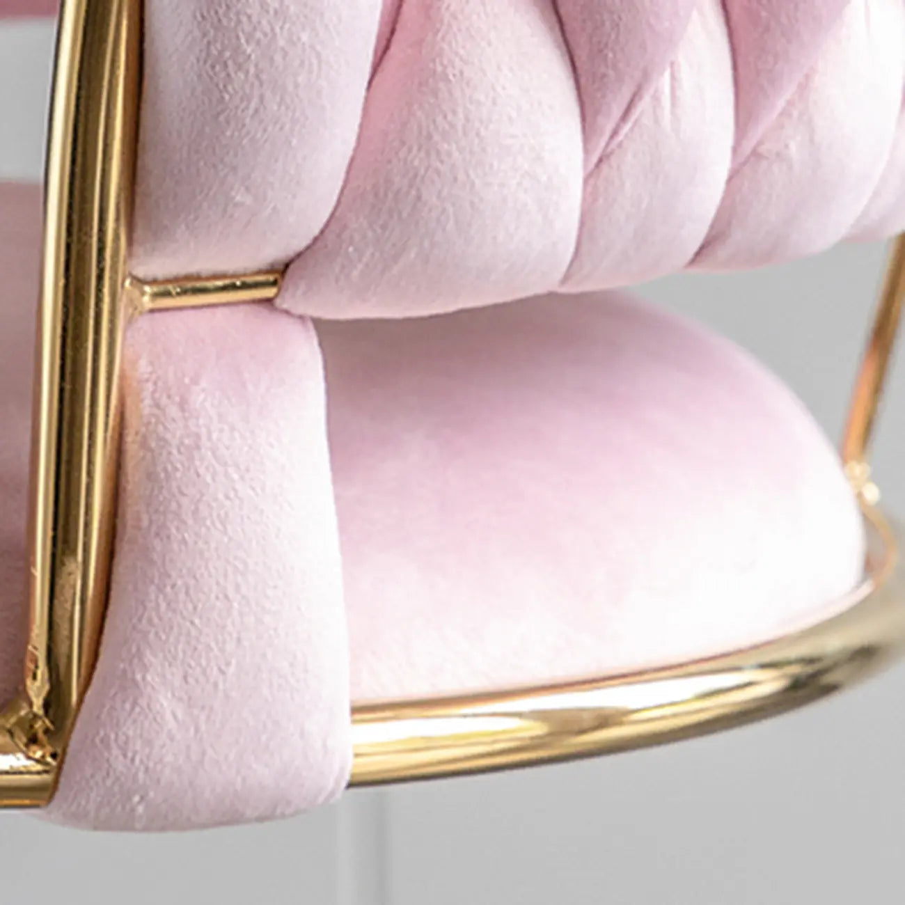 Tabourets de bar pivotants et réglables en velours moderne