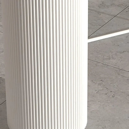 Tables de bar asymétriques modernes en ardoise blanche