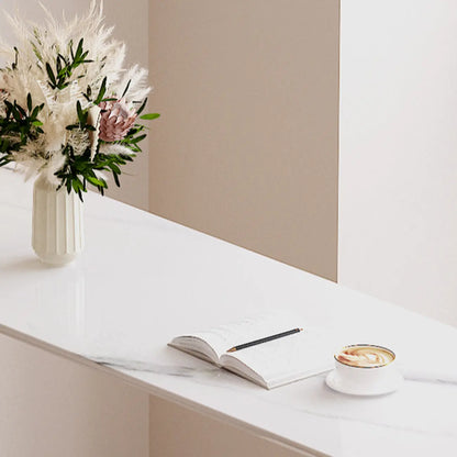 Tables de bar modernes avec plateau en bois noir et rangement en acrylique transparent