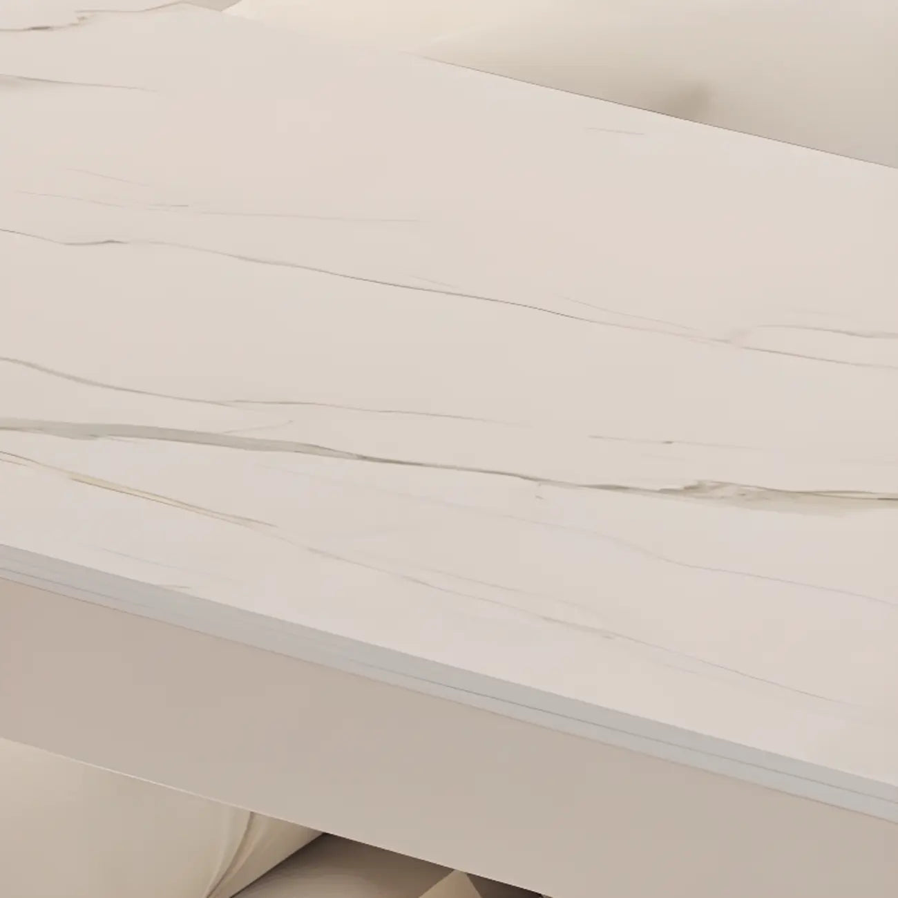 Tables de bar scandinaves blanches lisses avec rangement