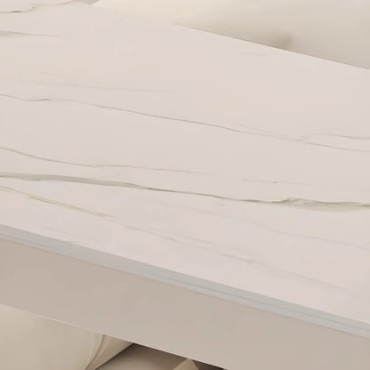 Tables de bar scandinaves blanches lisses avec rangement