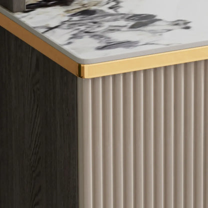 Buffet de salle à manger en bois réglable et élégant