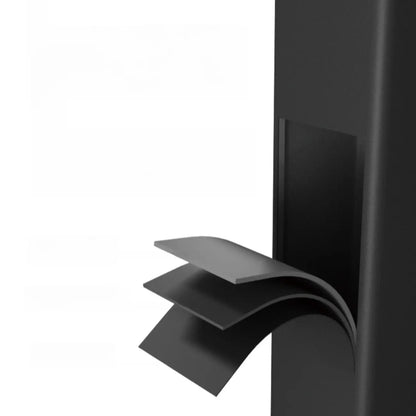 Tables de bar fixes en bois naturel avec repose-pieds