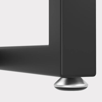 Tables de bar fixes en bois naturel avec repose-pieds