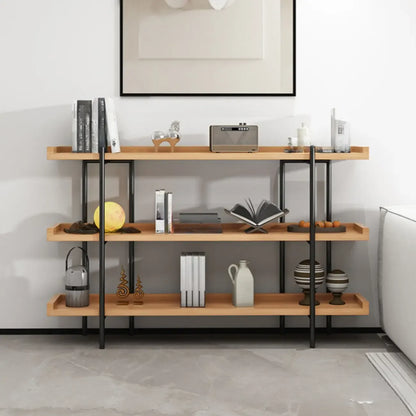 Bibliothèque ouverte moderne en bois à 5 niveaux Etagere