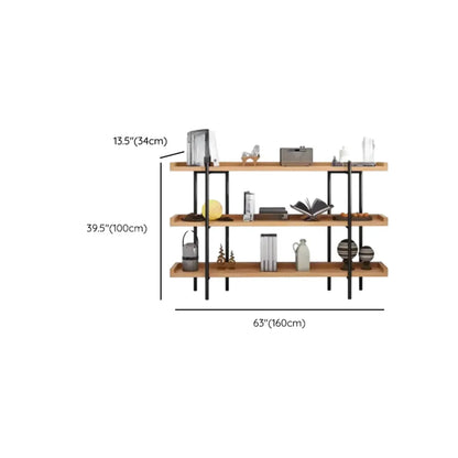 Bibliothèque ouverte moderne en bois à 5 niveaux Etagere