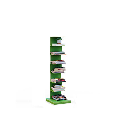 Bibliothèque étagère rectangulaire verticale simple en métal