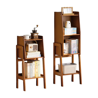 Bibliothèque échelle moderne en bois pour le salon