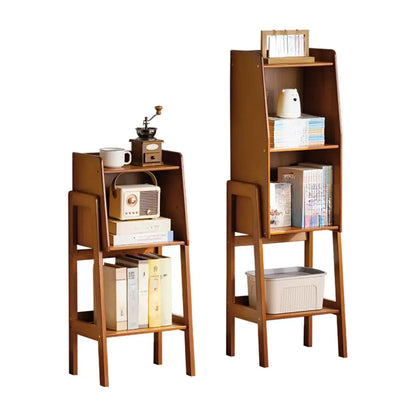 Bibliothèque échelle moderne en bois pour le salon