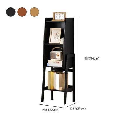 Bibliothèque échelle moderne en bois pour le salon