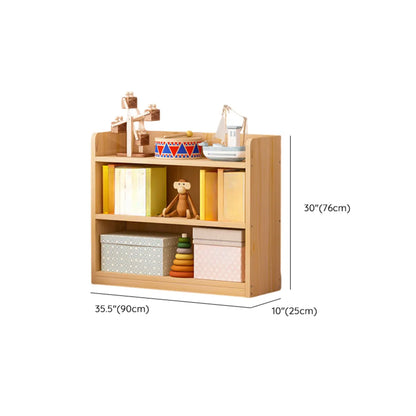 Bibliothèque/étagère ouverte à 5 niveaux en bois massif