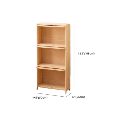 Bibliothèque/étagère ouverte à 5 niveaux en bois massif