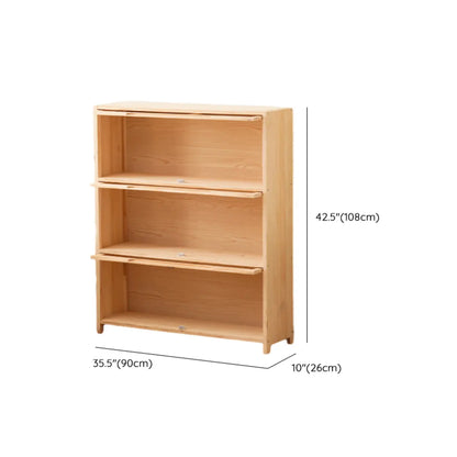 Bibliothèque/étagère ouverte à 5 niveaux en bois massif