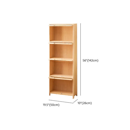 Bibliothèque/étagère ouverte à 5 niveaux en bois massif
