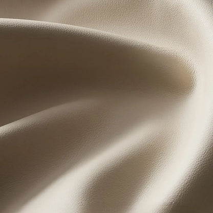 Chaise de salle à manger moderne avec accoudoirs en similicuir et pieds en alliage