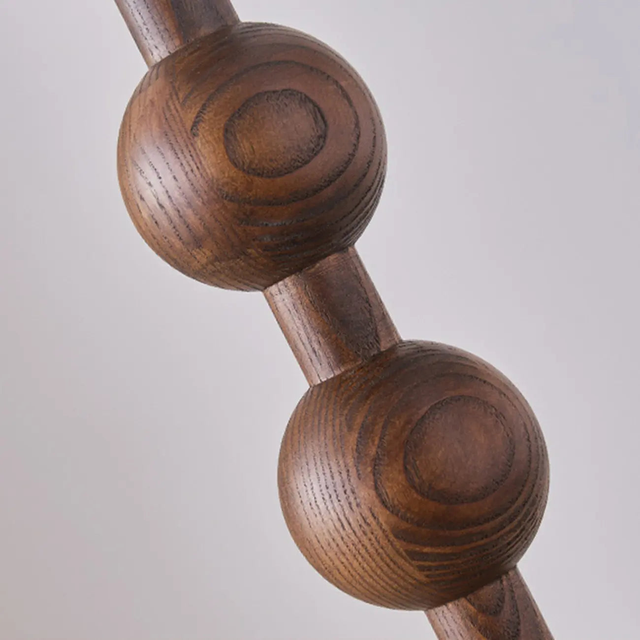 Lampadaire moderne à structure en bois, 63 pouces, à brancher, pour salon