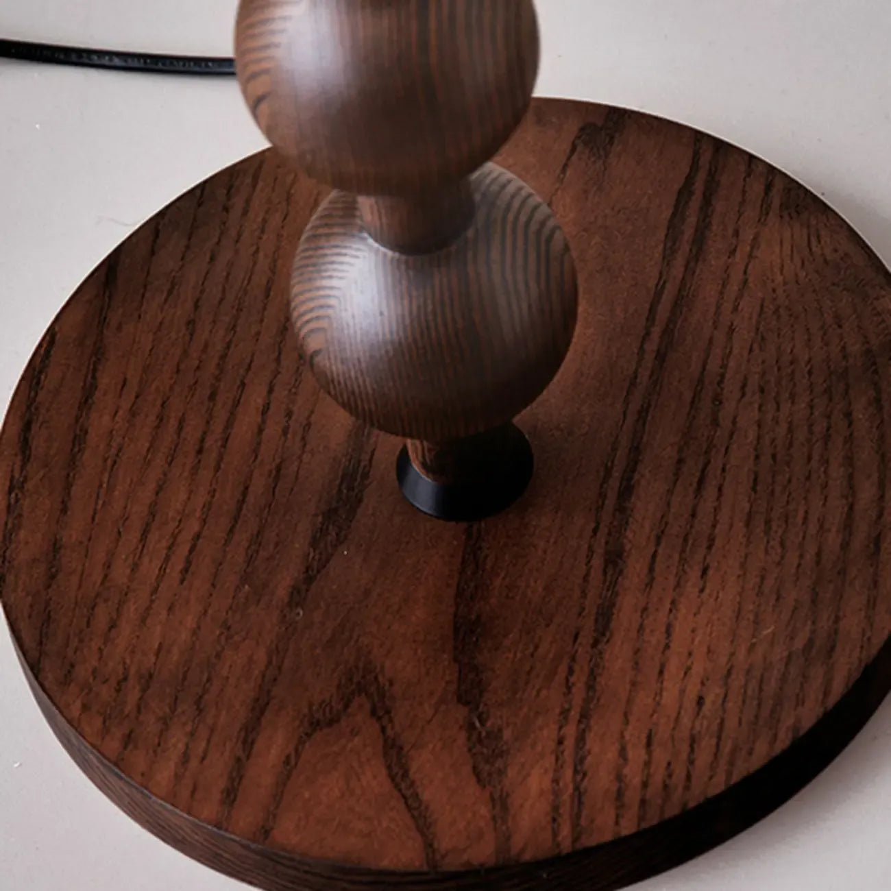 Lampadaire moderne à structure en bois, 63 pouces, à brancher, pour salon