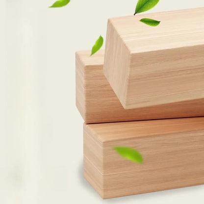 Étagères minimalistes horizontales en bois, style cube de rangement