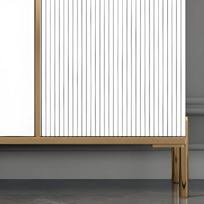 Meuble à chaussures autoportant élégant avec étagères réglables