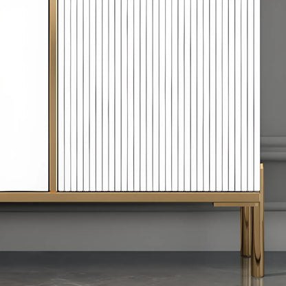 Meuble à chaussures autoportant élégant avec étagères réglables