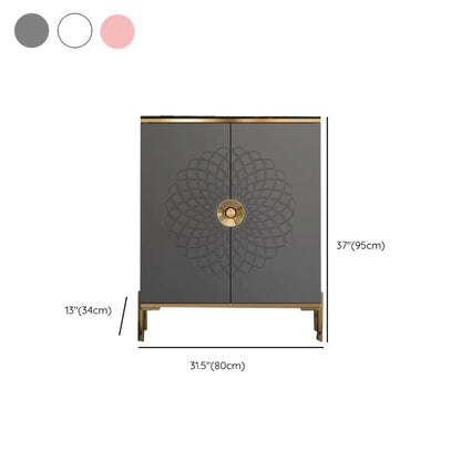 Meuble à chaussures autoportant élégant avec étagères réglables